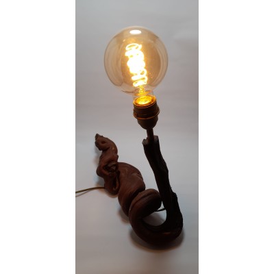 Rustic Strain Lamp